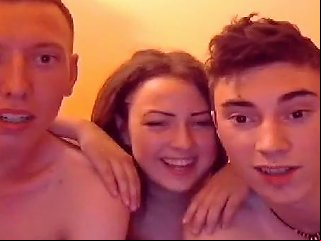 Her Boyfriend And A Friend